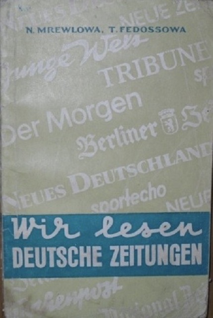 We read German newspapers